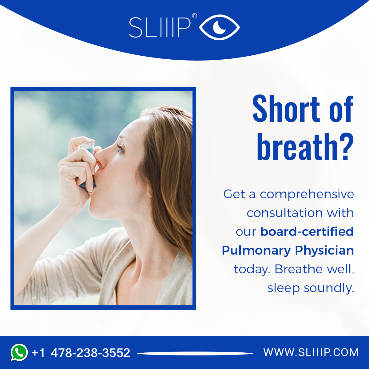 Breathing Issues? Contact An Expert - Sliiip
